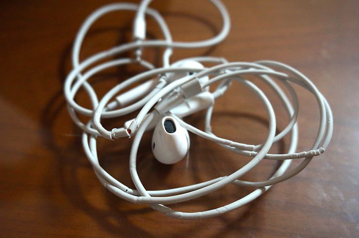 earpod, Apple, earphone