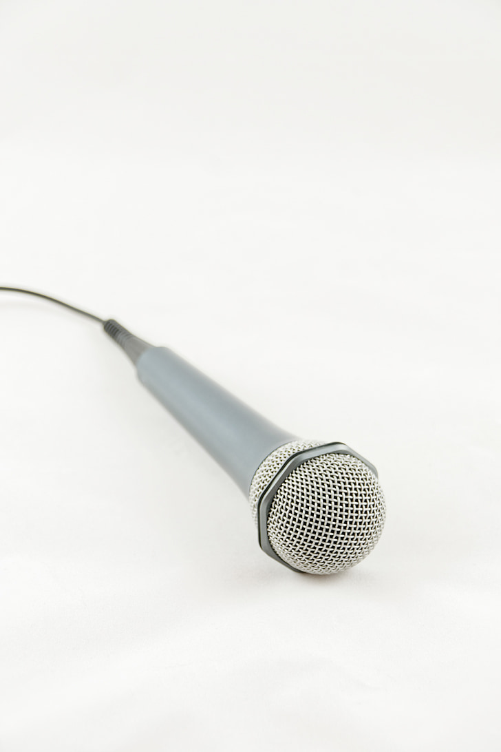 Mikrofon, Musik, Audio, Aufnahme, Mikro, Klang, einzelnes Objekt