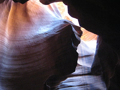 Antilop-kanyon, nemzeti park, utazás, geológia, kő