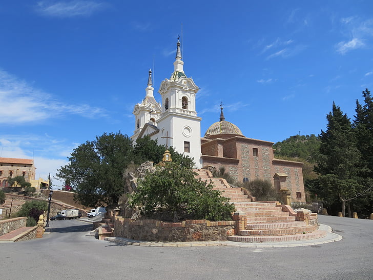 Monasterio, Fuensanta, Murcia, kyrkan, arkitektur, berömda place, religion