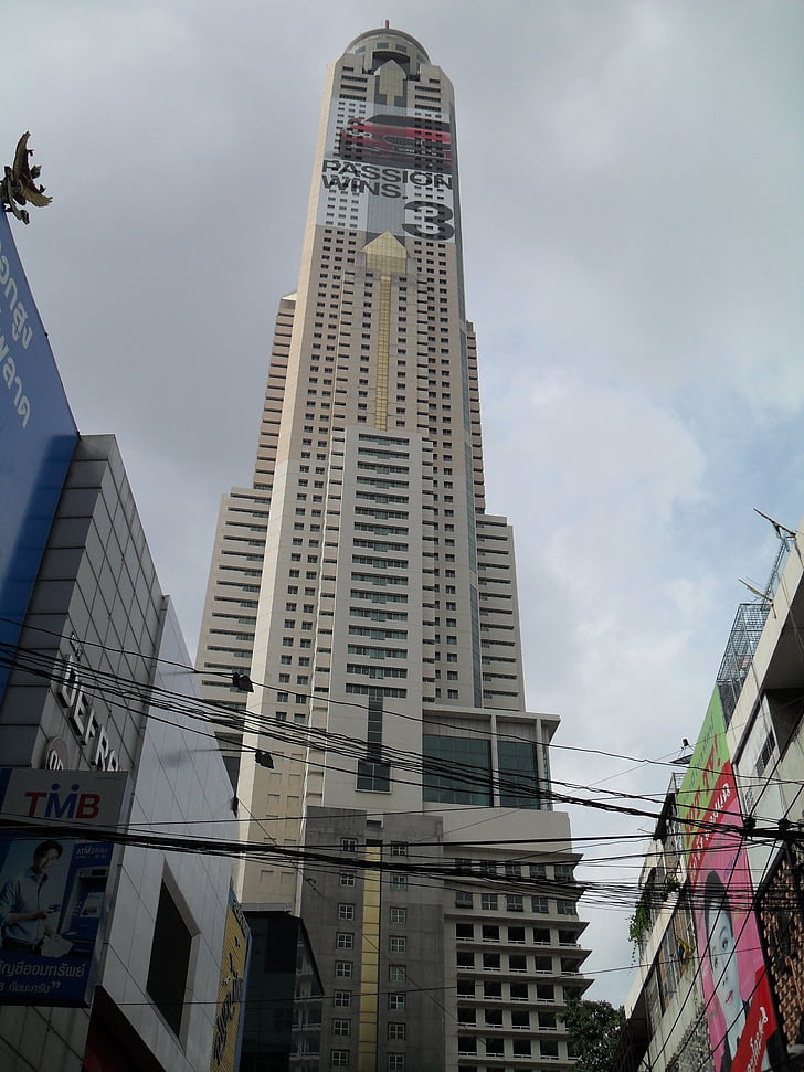 Bangkok, Thaimaa, Aasia, pilvenpiirtäjä, rakennus