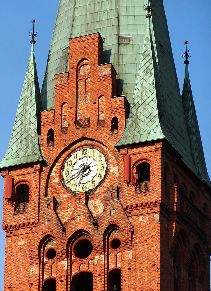 Saint andrew bobola, kyrkan, Bydgoszcz, Polen, arkitektur, byggnad, religiösa