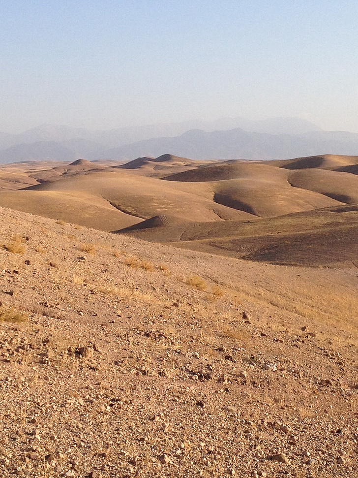 désert, sable, Maroc