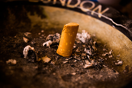 cig, papieros, hamuzó, tytoń, dla niepalących