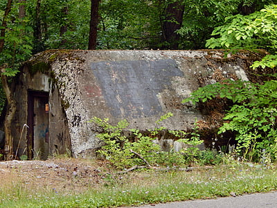 Bunker, défense, fortification, la guerre, fort