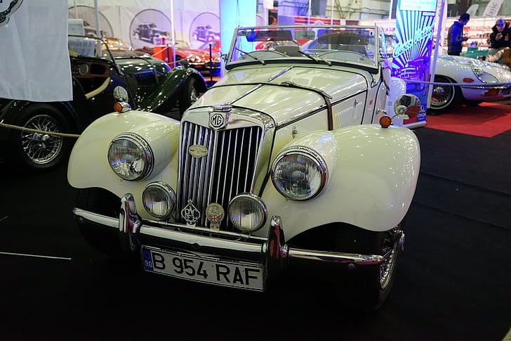 mg, Classic, bil, Automobile, Vintage