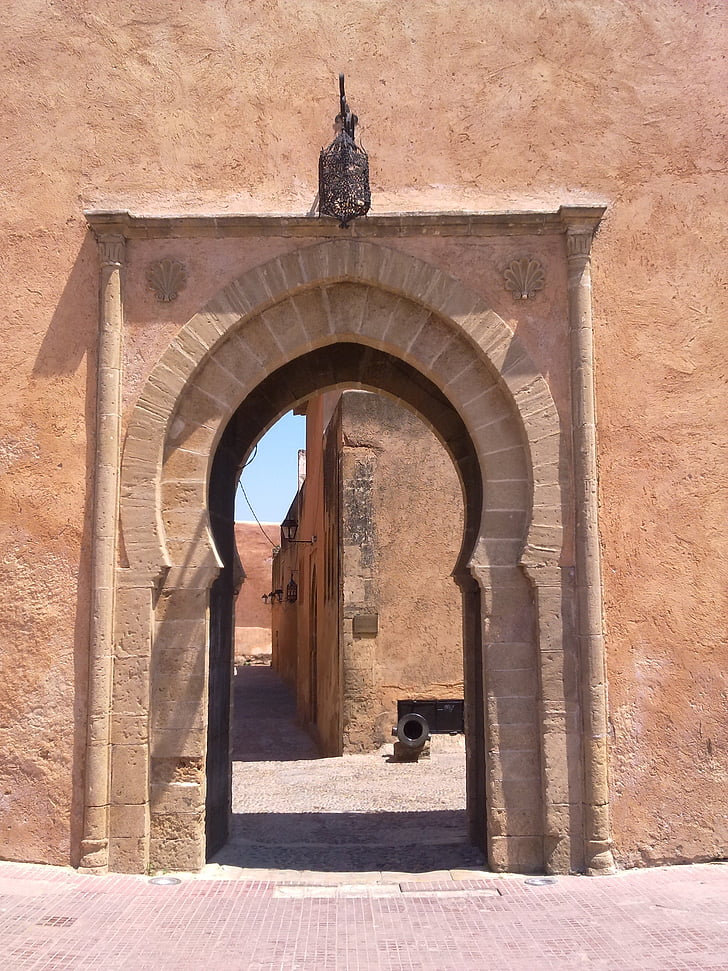 ドア, モロッコ, エントリ, アーキテクチャ, アーチ, 歴史, 建物外観