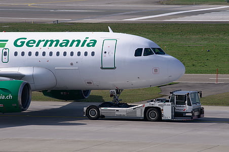 fly, Germania, Airbus a319, jet, PASSAGERFLY, lufthavn, Zürich