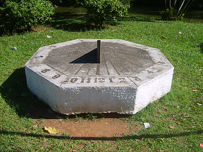 saulės laikrodis, Sidabrinis vanduo, Brazilija, kapinės, antkapio, kapo, Memorial
