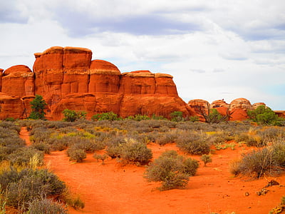lengkungan, Taman, Utah, batu pasir, Nasional, alam, Amerika Serikat
