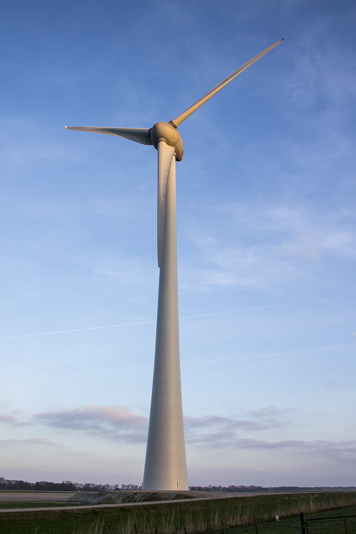 Moulin à vent, énergie, courir, flux, puissance, turbine de vent, innovation