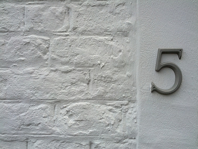 husnummer, 5, antallet