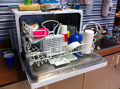 máquina de lavar louça, limpar, pratos, aparelhos, agregado familiar, limpeza de