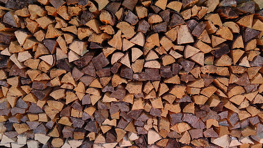 kayu, holzstapel, kayu bakar, tumbuh saham, log, tumpukan kayu