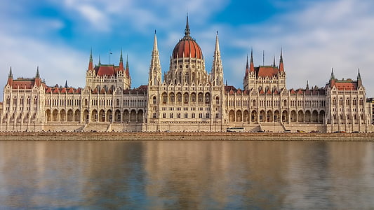 Βουδαπέστη, Ουγγαρία, πρωτεύουσα της Ουγγαρίας, Δούναβης, το Κοινοβούλιο, πόλη, Ουγγρικό Κοινοβούλιο