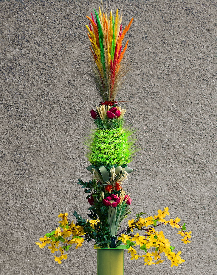 Veľkonočné palm, Palma, Veľkonočné, Kvetná nedeľa, vlastné, Ornament