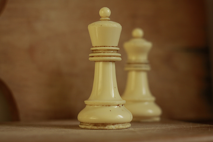 király, sakk, játék, stratégia, gyalog, sakkfigurák, siker