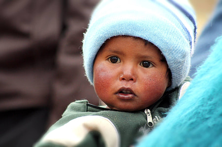 enfant, Tiraque, Cochabamba, Bolivie