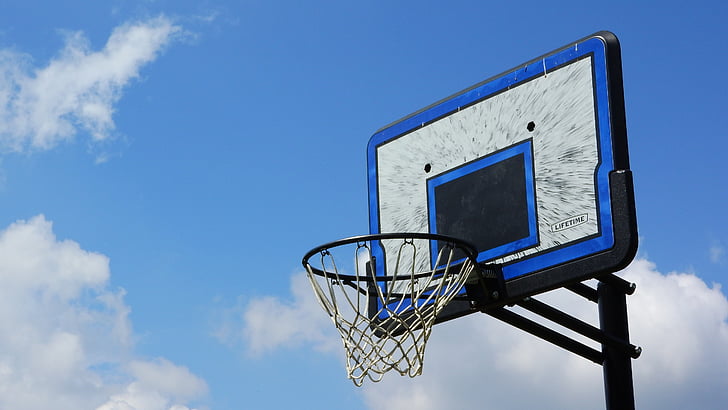 papirkurven, basketball, ballspill, feltet, basketball bøyle, sport, basketball - sport
