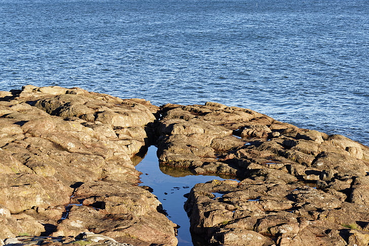 Rock bassein, kivid, vee, Ocean, Meremaal, loodus, Sea