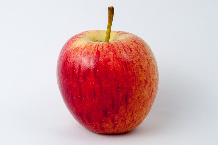 Jablko, červená, ovoce, zralé, vynikající, jíst, zdravé