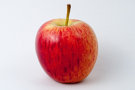 アップル, 赤, フルーツ, 熟した, おいしい, 食べる, 健康的です
