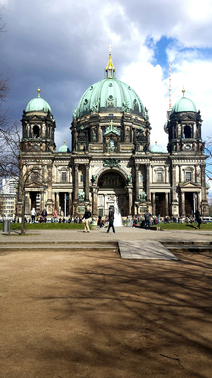 Berlin, Berlin cathedral, sermaye, Dom, Bina, mimari, tarihsel olarak