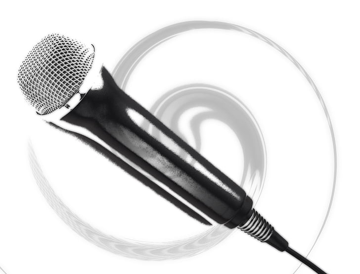mikrofon, lyd, tale, post, synge, MIC, Audio