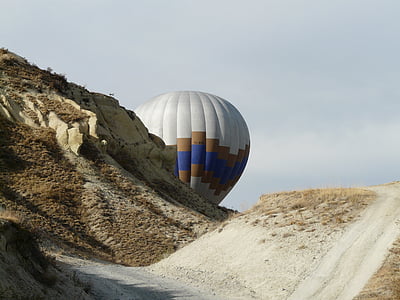 v zajetí balónek, Letecké sporty, Horkovzdušný balón, skrytý, se objeví, vyjevit, inovace