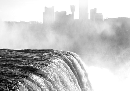 Niagara-Fälle, Wasserfall, Frage mich