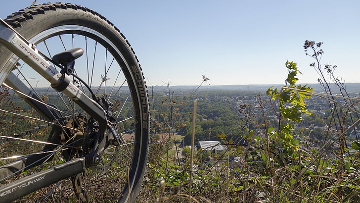 bike, mature, mountain bike, wheel, spokes, cycling, bicycle tires
