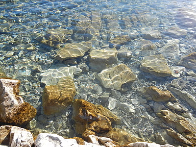See, Wasser, Walensee, Steinen, Natur, Oberfläche, Meer