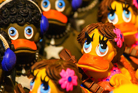 Bad duck, gummi duckies, Duck, plast, Rubber duck, quietscheente, legetøj