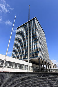 Nizozemsko, Eindhoven, Philips, kancelář, budova