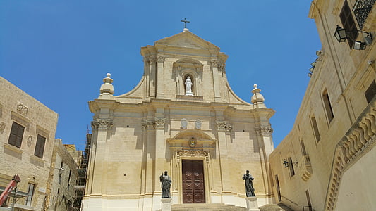 gozo, island, church, malta