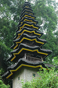 Бали, Храм, Башня