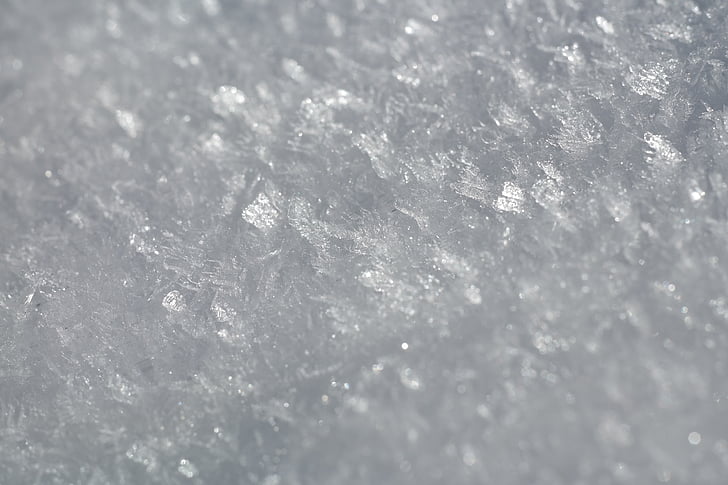 neu, gel, eiskristalle, l'hivern, cristalls, fred, glacial