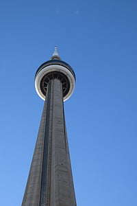 CN-torni, arkkitehtuuri, viestinnän, Tower, CN, Kanada, Toronto