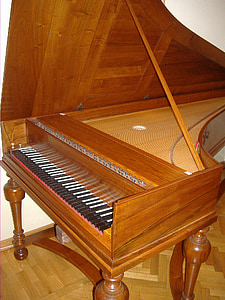 Fortepiano, klaver, flygel, musik, musikinstrument, strenge