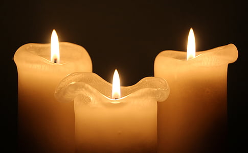 candles, light, flame, candlelight, atmospheric, candle, burning