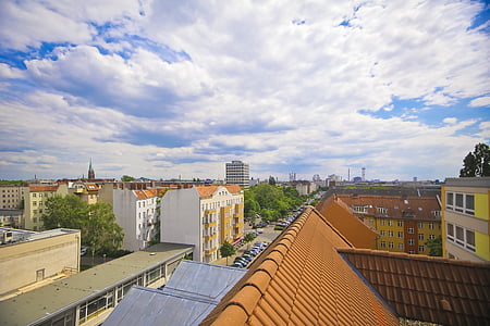 hotel, berlin, berlin center, capital, city, architecture, roof