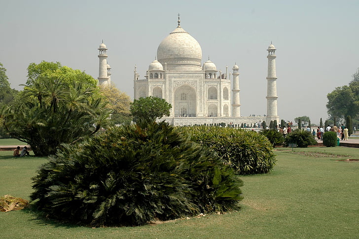India, Taj mahal, templom, épület