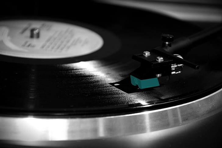 Plattenspieler, Vinyl, Klang, Musik, der Rhythmus, Laufwerk, Jahrgang