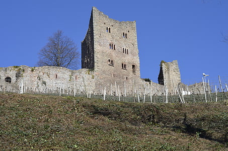 Castle schauenburg, linnan rauniot, Saksa, oberkicrh, Schwarzwaldin