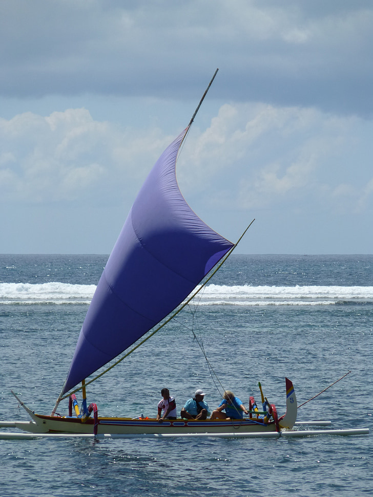 Drakbåtsfestival, Boot, segelbåt, vatten, havet, sjön, Bali