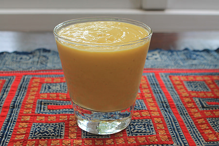 smoothie, terve, Mango, Aamiainen, välipala, virkistävä, täyttö