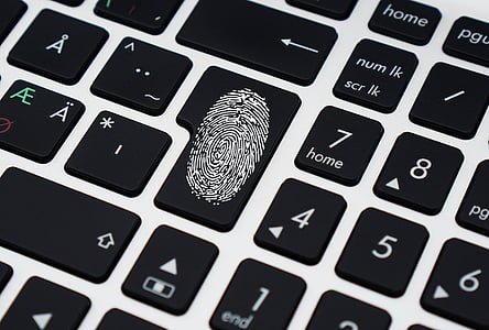data, security, keyboard, computer, laptop, portable, fingerprint