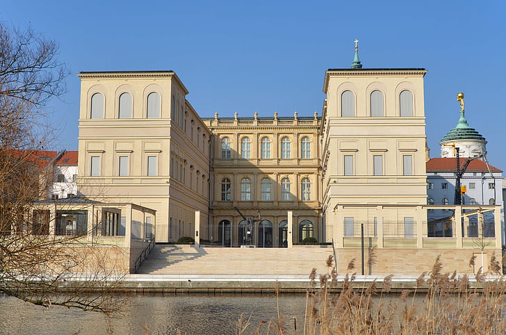Muzeum, hrad, Barberini, Potsdam, Havel, Architektura, historicky