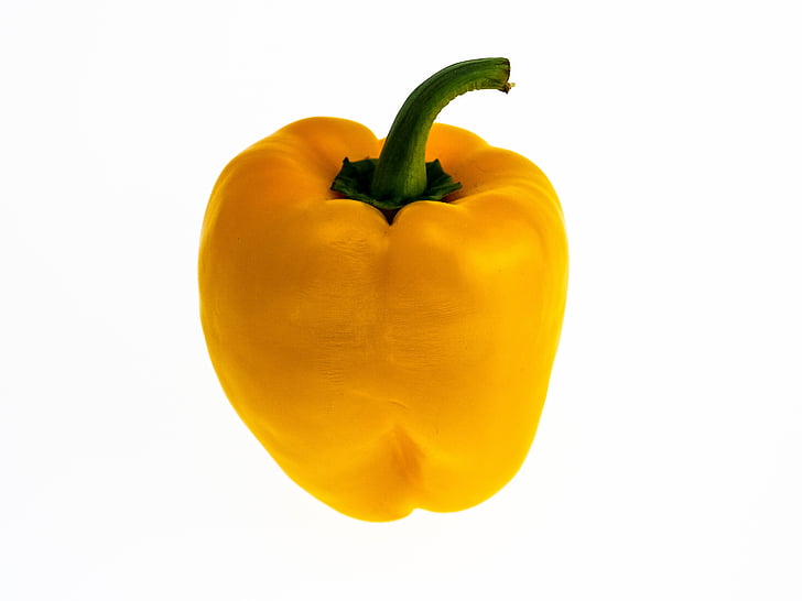 gul paprika, paprika, grønnsaker, gul, mat, sunn, pepper