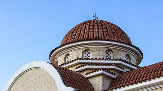 Кипр, Церковь, Православные, Архитектура, купол, известное место